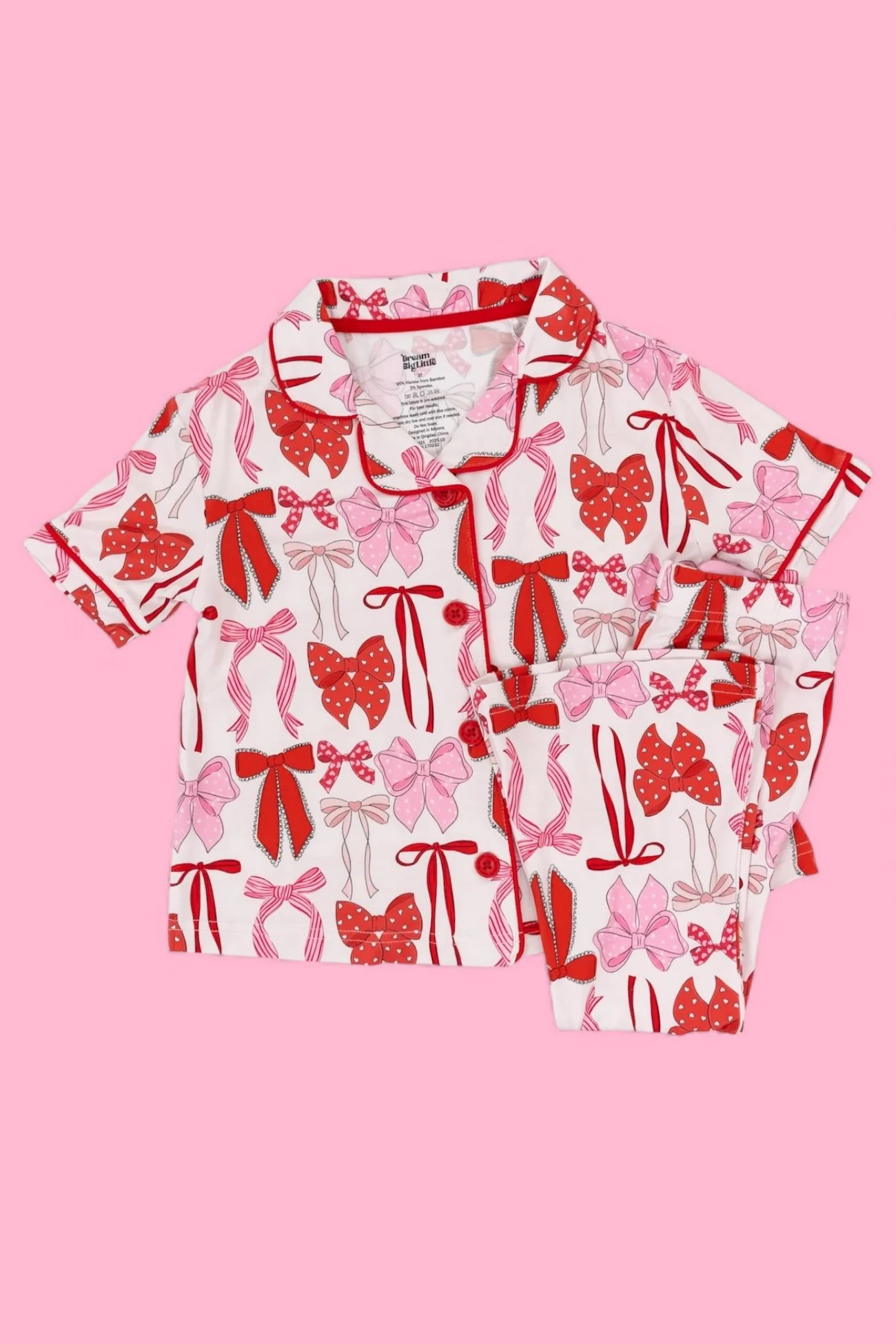 BE MINE BOWS DREAM GIRL'S FLARE SET | Dream Big Little