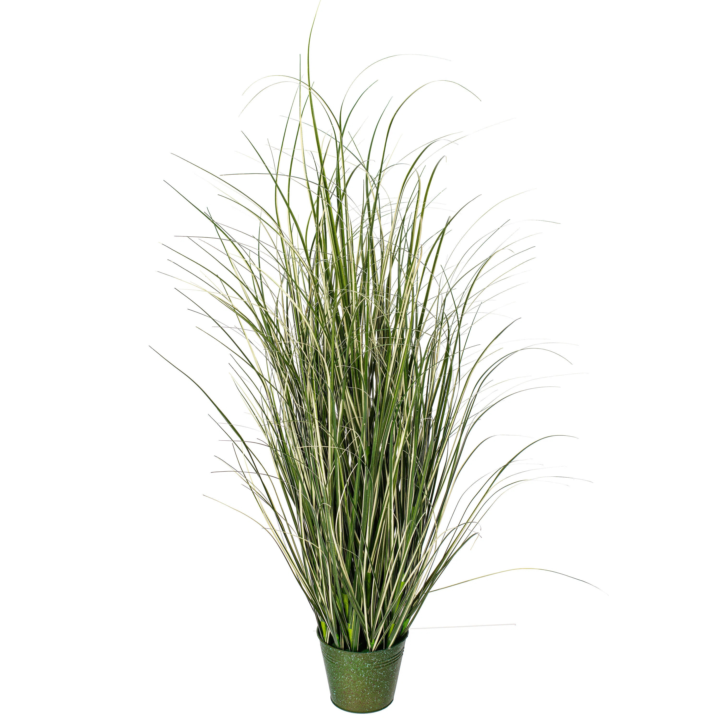 Artificial Potted Native Green Grass. (Set of 2) | Birch Lane