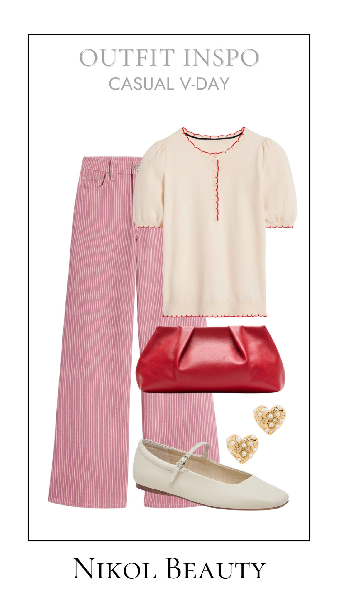Keeping it cute and casual for Valentine’s Day!  This Boden look is perfect for a laid-back date, brunch, or just feeling festive. How are you styling your V-Day fit? #CasualChic
#ValentinesDayStyle #CasualVDayLook #BodenStyle #ChicAndComfy #OOTD #EffortlessFashion #LoveInStyle #VDayOutfitInspo #TrendyLooks #EverydayFashion



#LTKItBag #LTKStyleTip #LTKShoeCrush