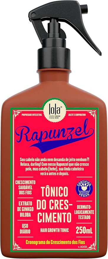 Lola Cosmetics Rapunzel - Tônico Capilar 230ml | Amazon (BR)