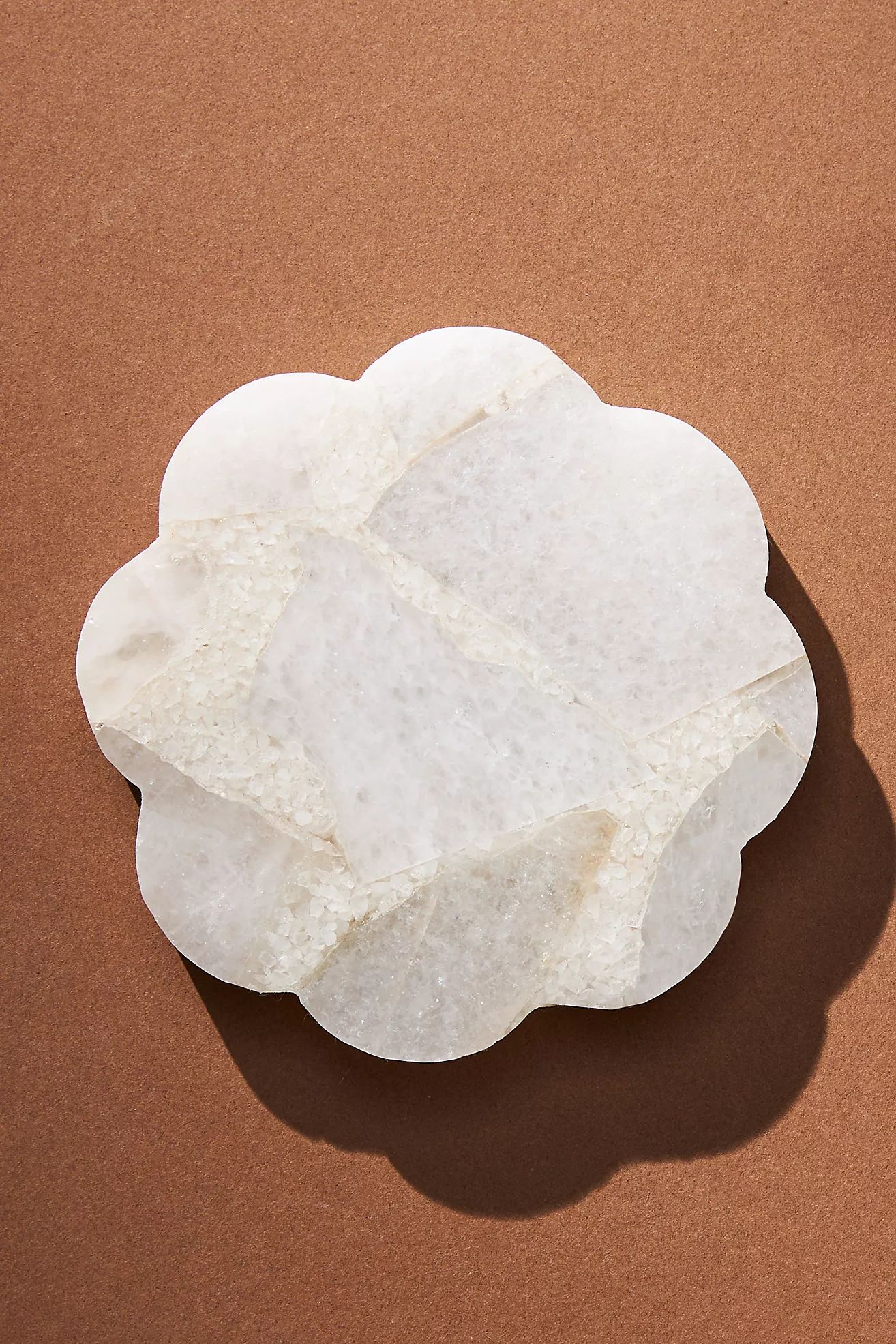 Scalloped Agate Coaster | Anthropologie (US)