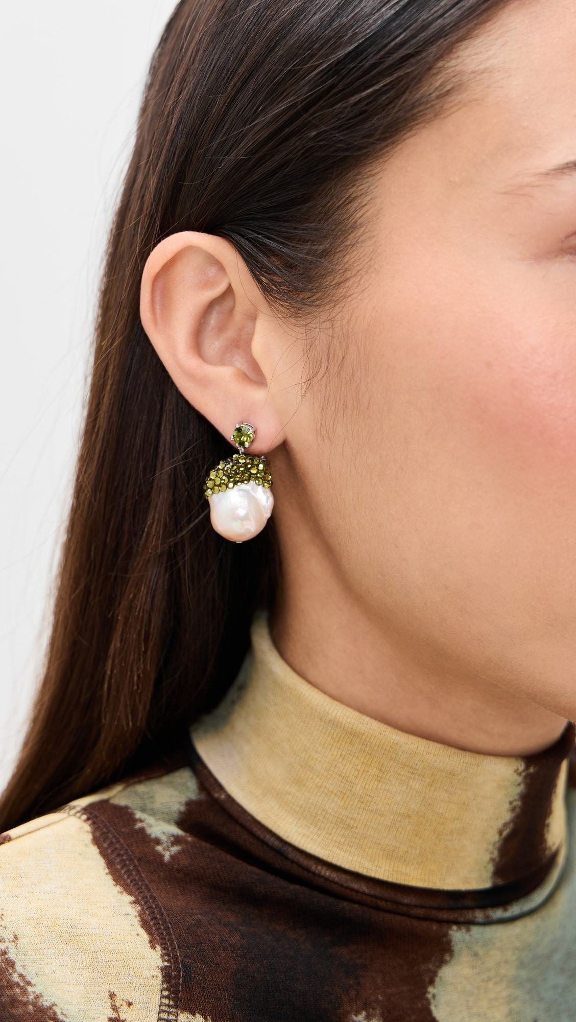 Moondance Crystal and Pearl Drop Earring | Shopbop