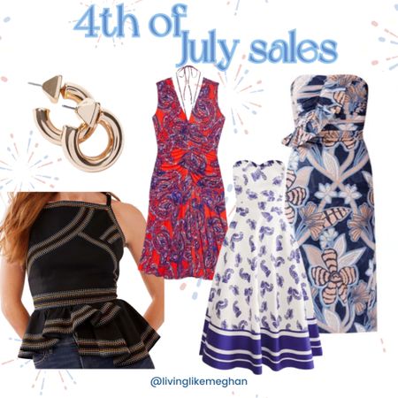4th of July sales






Wedding guest dresses blue and white, gold hoops, peplum top, embroidered outfit, gold chunky hoops, summer sale, strapless dress, summer dress, summer outfit, outfit inspo, midi dress, occasion dress, over 30 style

#LTKSaleAlert #LTKFindsUnder100