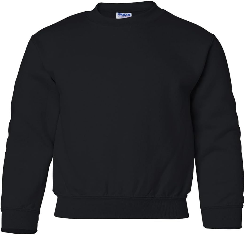 Gildan Big Boys' Preshrunk Heavy Blend Fleece Sweatshirt | Amazon (US)