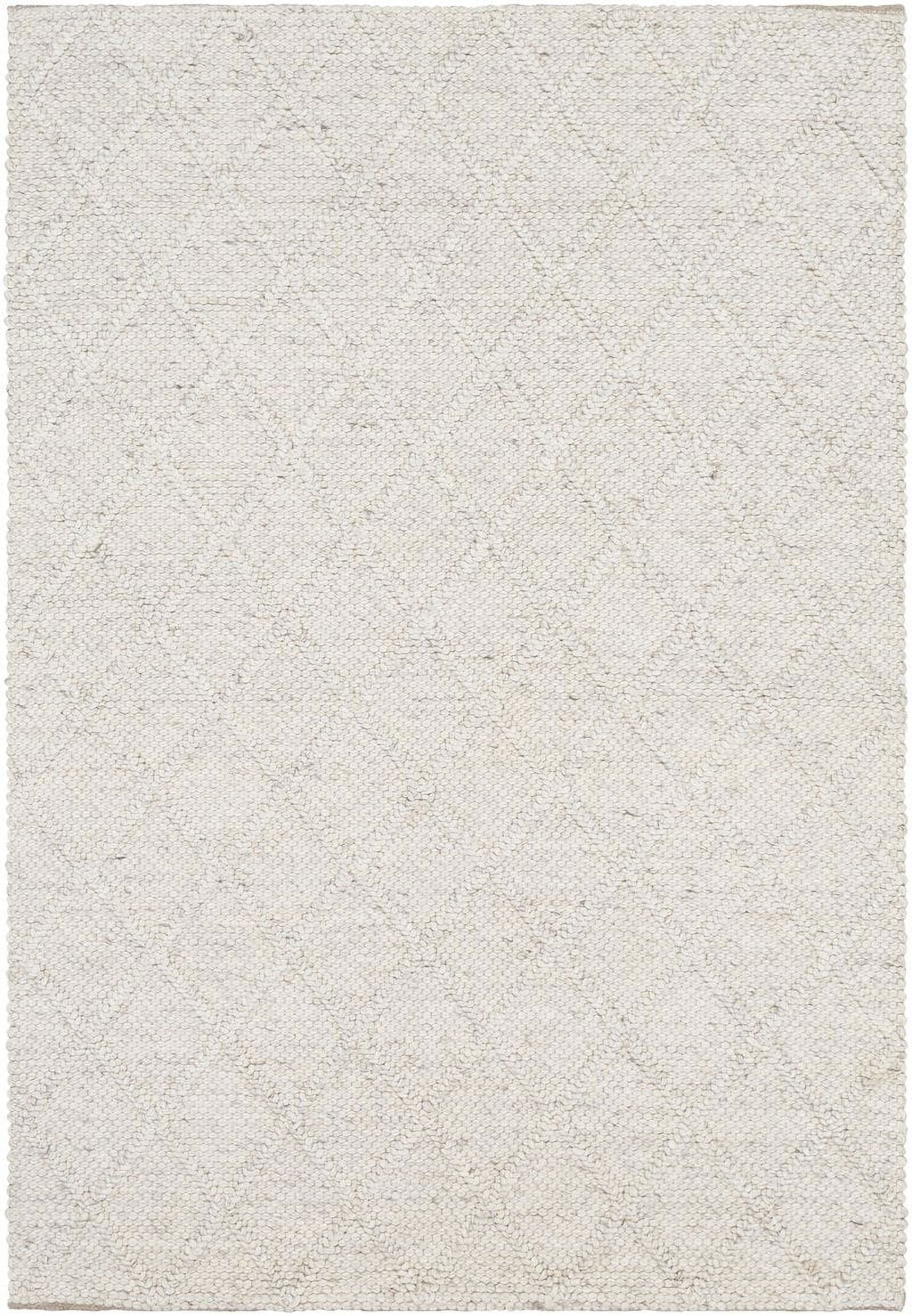 Mark&Day Area Rugs, 6x9 Modena Modern White Area Rug (6' x 9') | Walmart (US)