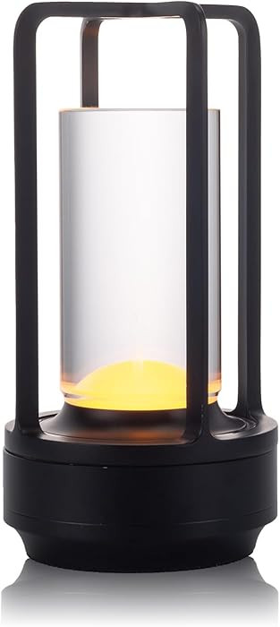 Rechargeable Cordless LED Table Lamp - Waterproof Portable Touch Dimmable Desk Light for Outdoor,... | Amazon (US)