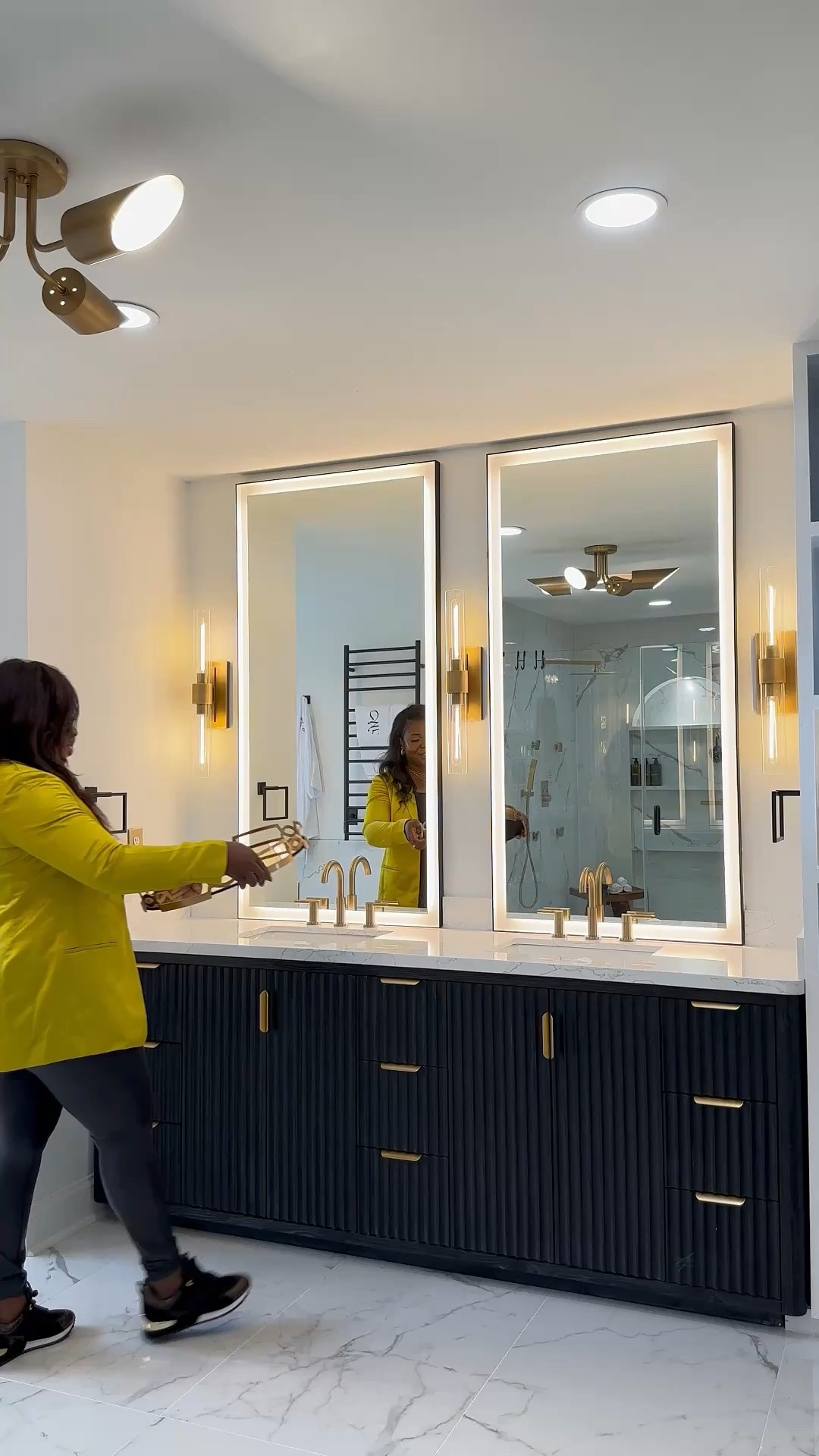 Luxury Primary bathroom revamp! Client project completed using some @Wayfair Wayfair items #wayfair

#LTKSaleAlert #LTKHome #LTKSeasonal