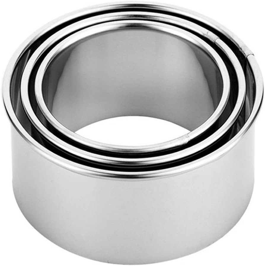 Cookie Cutters - Biscuit Cutters/Stainless Steel Dumpling Cutters/Cake Pastry Cutters/Cake Cookie... | Amazon (US)