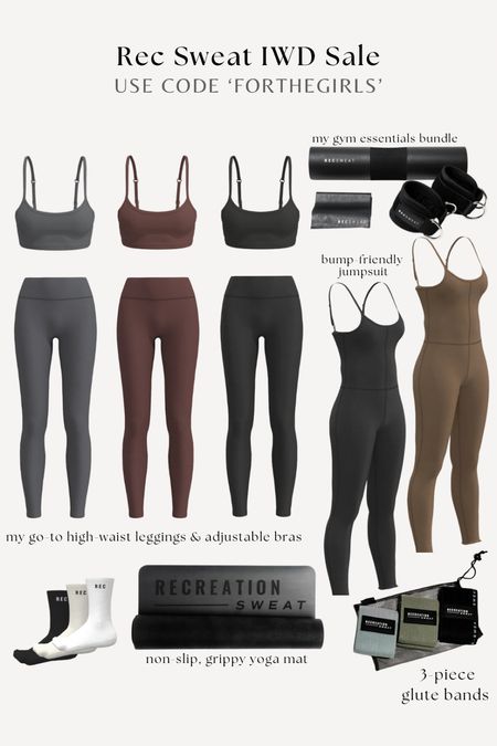 20% off everything Recreation Sweat this weekend for International Women’s Day ❤️ I wear my true size Small for their active & lounge not pregnant, but currently wearing medium for everything 🤰😊 The best workout accessories too, all on sale
Use code ‘FORTHEGIRLS’ at checkout

#LTKfitness #LTKbump #LTKSpringSale