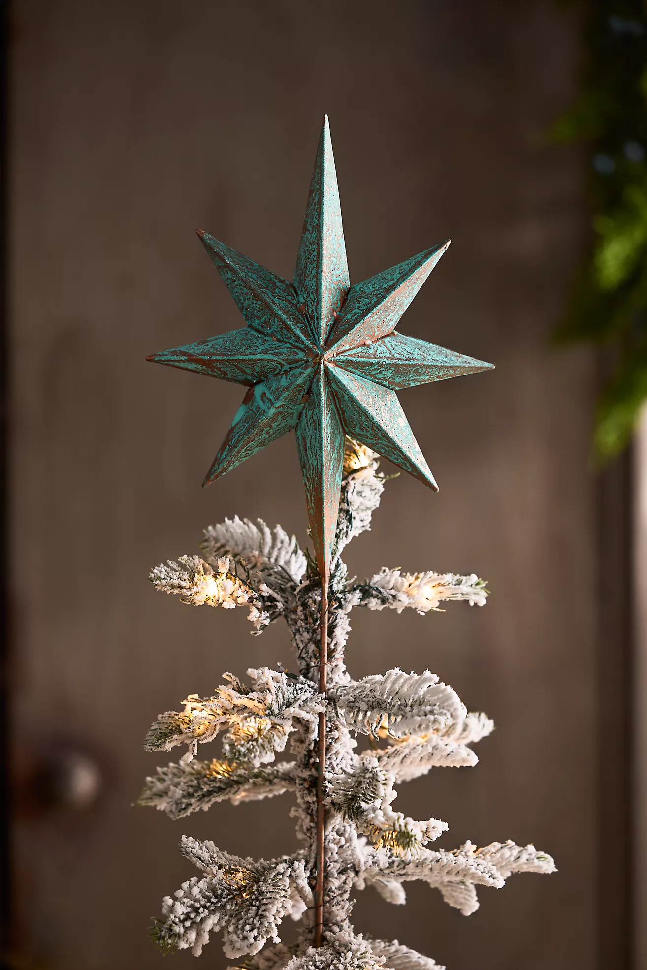 Verdigris Star Tree Topper | Terrain