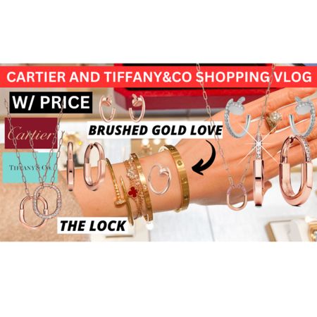 New https://youtu.be/jGtBdo_4xxo Cartier and Tiffany shopping vlog with price featuring brushed gold love bracelet and lock pieces is up on my channel now!! Let these eye candies brighten up your weekend! Which piece is your fav? :P 

#LTKGiftGuide #LTKstyletip #LTKSeasonal