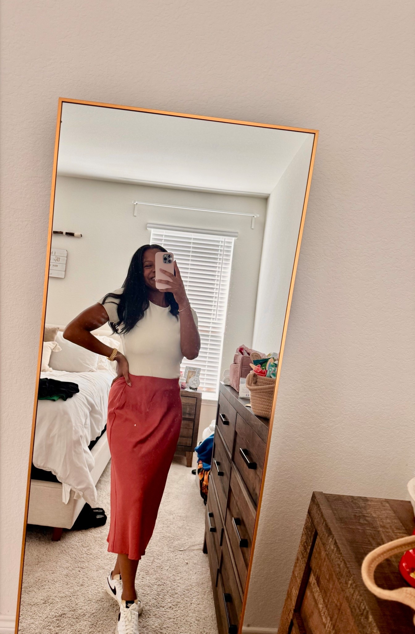 Sunday church outfit🤎

Church outfit | work outfit | teacher outfit | mom outfit | fall outfit | midi skirt outfit inspo 

#LTKPetite #LTKStyleTip #LTKWorkwear