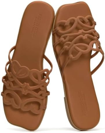 Project Cloud Womens Sandals with Memory Foam - Eco Crafted Leather Sandals for Women 2026 - Flat... | Amazon (US)