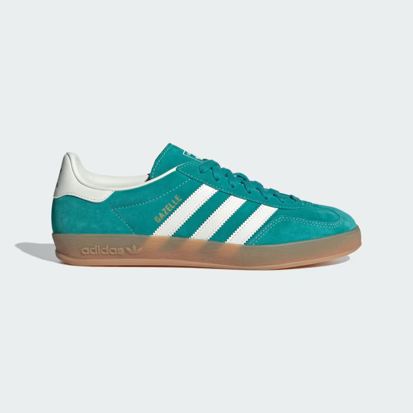 adidas Gazelle Indoor Shoes - Green | Free Shipping with adiClub | adidas US | adidas (US)