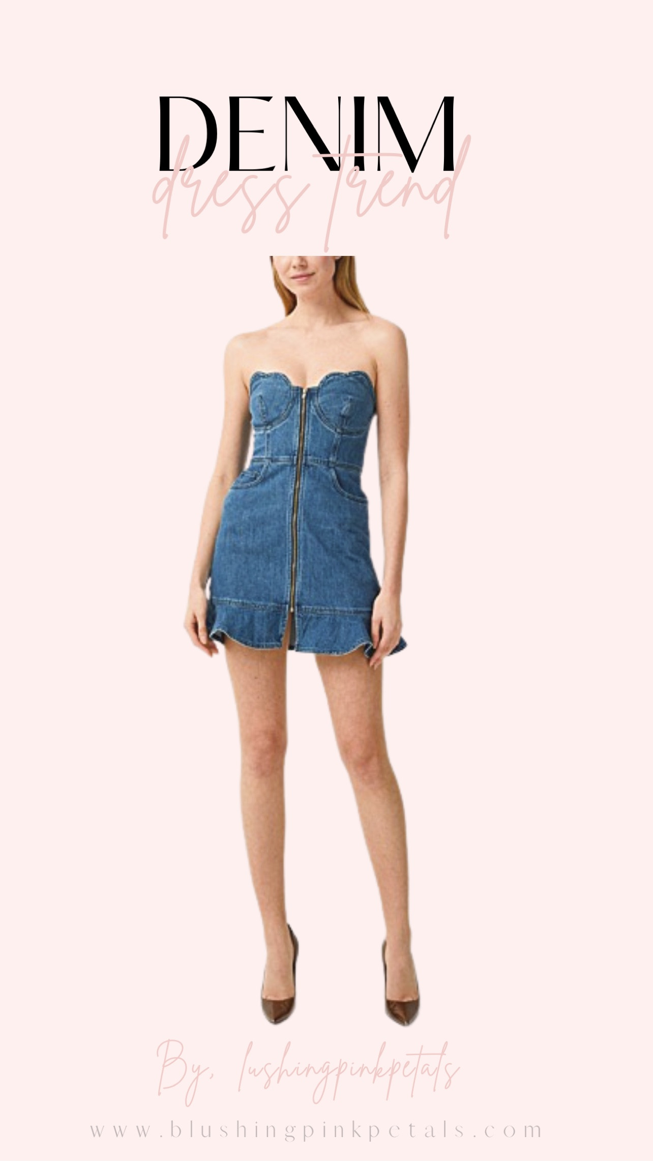 Denim dress 

#LTKFind #LTKstyletip