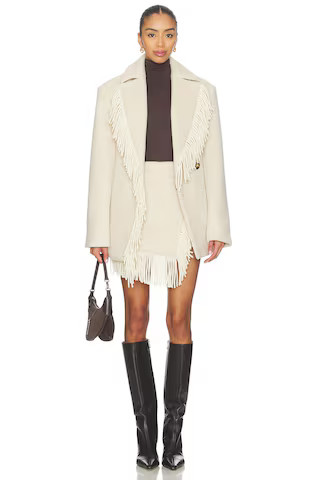 Whitney Coat in Cream | Revolve Clothing (Global)