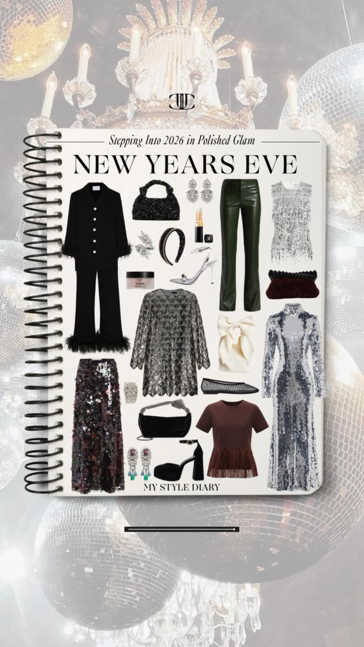 ✨STEPPING INTO 2026 IN POLISHED GLAM✨
From rooftop countdowns to black-tie soirées, cozy pajama parties at home, festive dinners out, and sparkling cocktail hours—I pulled together New Year’s Eve outfit ideas for every kind of celebration.

Whether you’re ringing in the new year with friends, hosting at home, or booking a prix-fixe dinner, these NYE looks are chic, elevated, and fully shoppable on jcathell.com. Think sequins, feathers, luxe textures, and modern party pieces that photograph beautifully and feel effortless to wear.

Swipe through for:
💫 Rooftop NYE outfit
🥂 Cocktail party look
🍽 Dinner date NYE style
🖤 Black tie New Year’s Eve gown
🎉 Girls’ night / friends NYE outfit
🛏 Pajama party at home

If you need what to wear for New Year’s Eve 2025–2026, this edit has you covered with chic outfits for every dress code.

#NYEOutfits #NewYearsEveStyle #HolidayStyleGuide #WhatToWearNYE #2026Fashion #PartyOutfits #NYEInspo #NYEStyle #SequinsSeason #FeatherTrim #HolidayFashion #JCathell

#LTKOver40 #LTKHoliday #LTKSeasonal