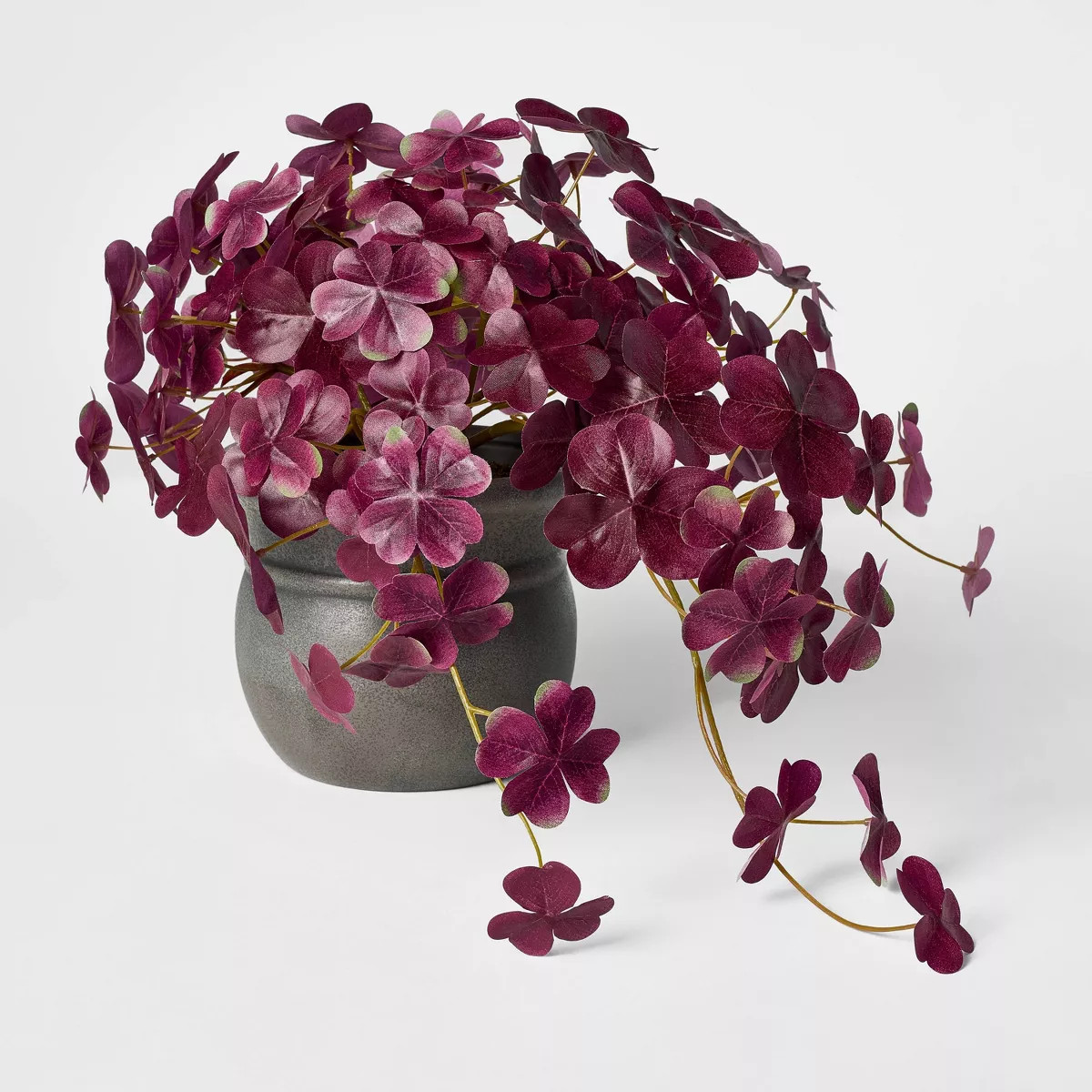 14" Fall Floral Trailing Artificial Arrangement Purple - Threshold™ designed with Studio McGee | Target