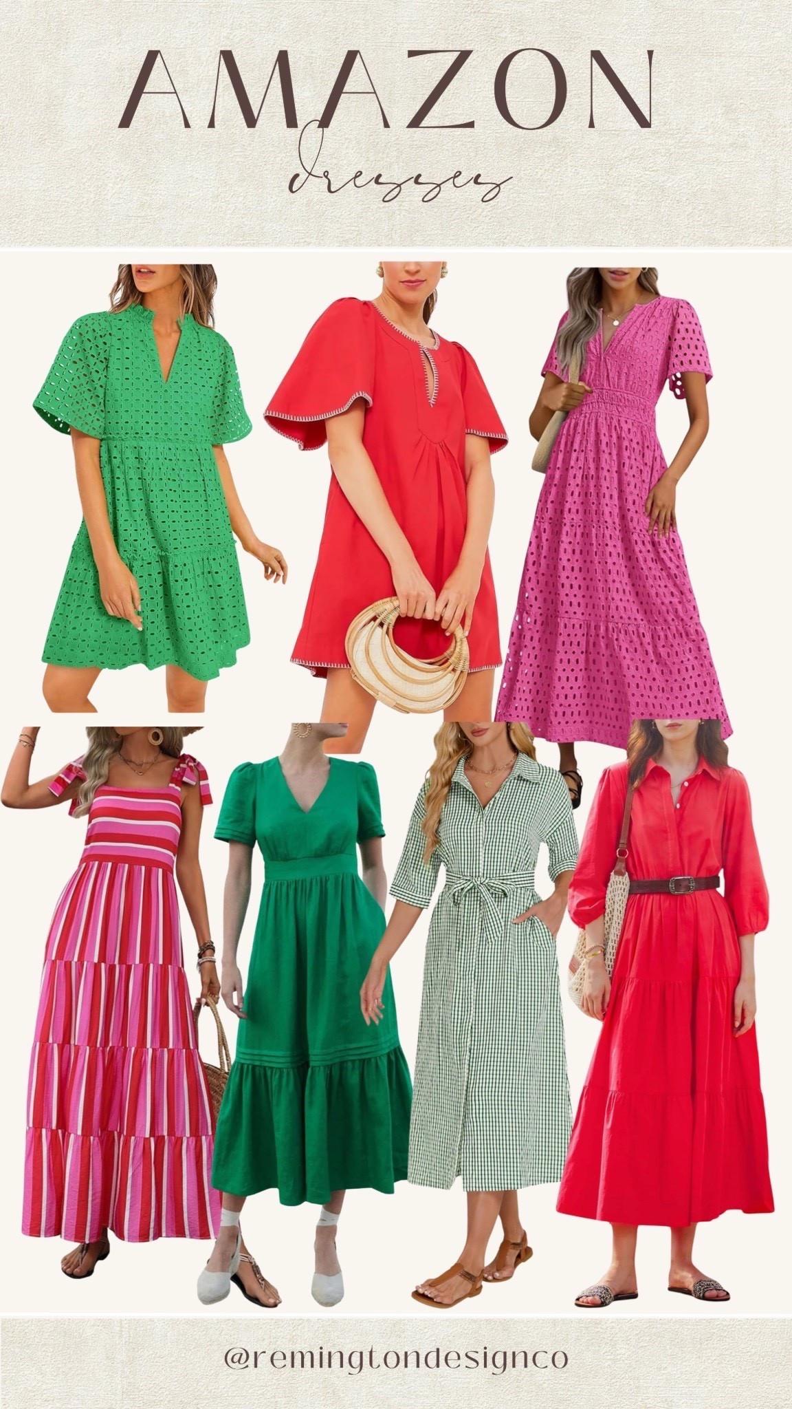 Some of my favorite spring dresses from Amazon! These come in so many different colors as well ✨

Style tips - Spring dresses - Summer looks - Trendy fashion - Casual dress - Mom looks - Vacation outfit #LTKStyleTip

