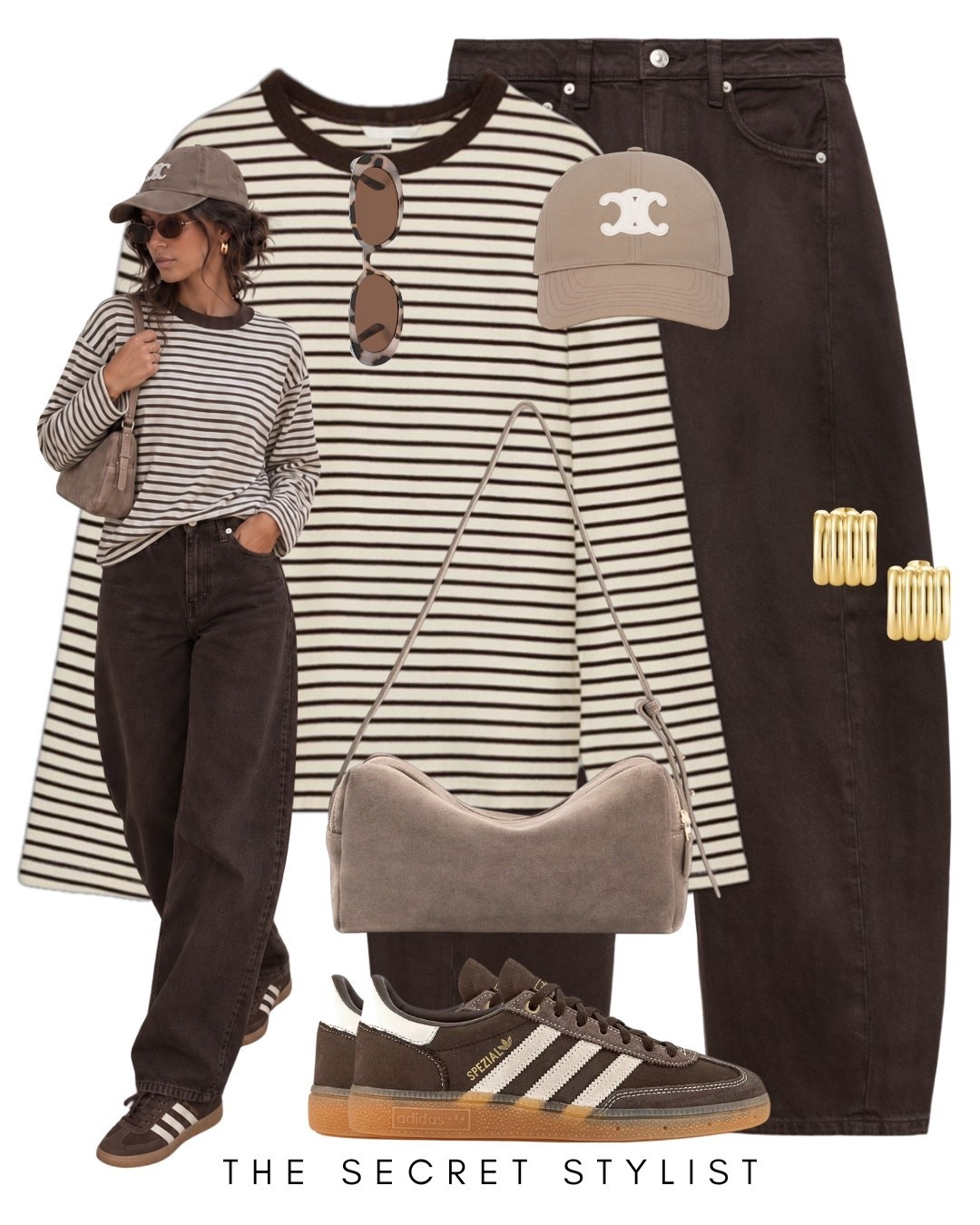 Barrel leg jeans 
Pink jeans
Autumn style outfit
Striped long sleeve top
Casual outfit fashion

#LTKuk #LTKautumn #LTKstyletip