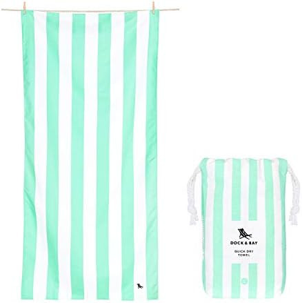 Dock & Bay Beach Towel - For Travel, Swimming, Camping, Holiday - Super Absorbent, Quick Dry, San... | Amazon (UK)