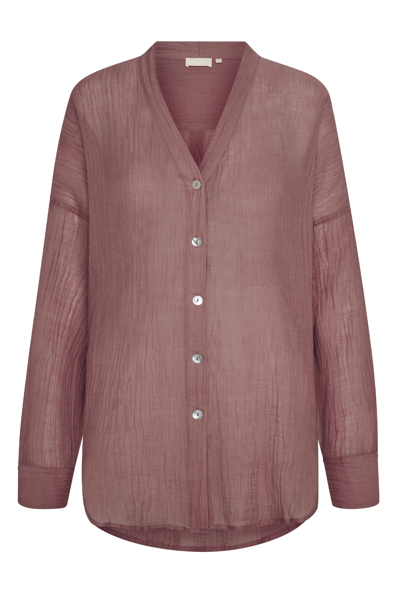 Barcelona Tunic - Mauve Crinkle | Monday Swimwear