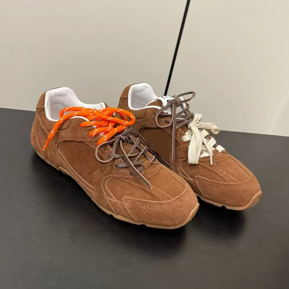 Couple Loafers Luxury designers Casual Shoes suede Outdoor Sports and Leisure Lace-Up Shoes Unise... | DHGate