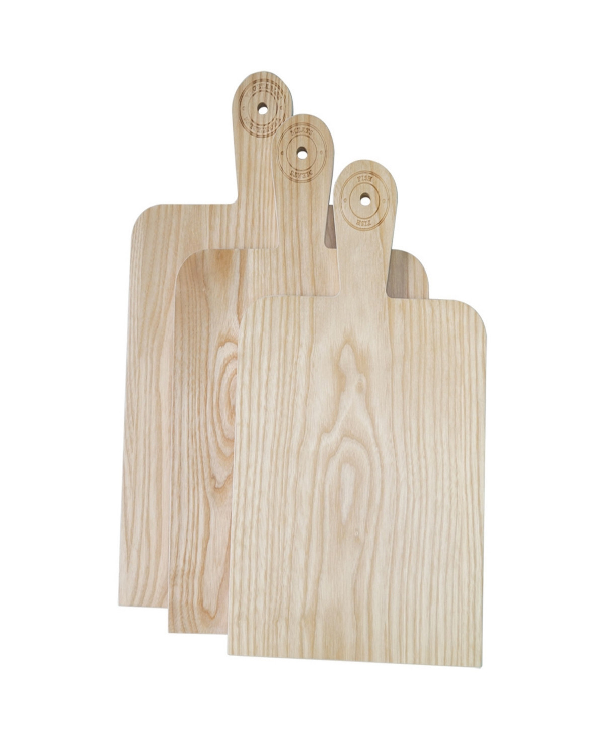 Ash Wood Cutting Board Set, 3 Piece | Macys (US)