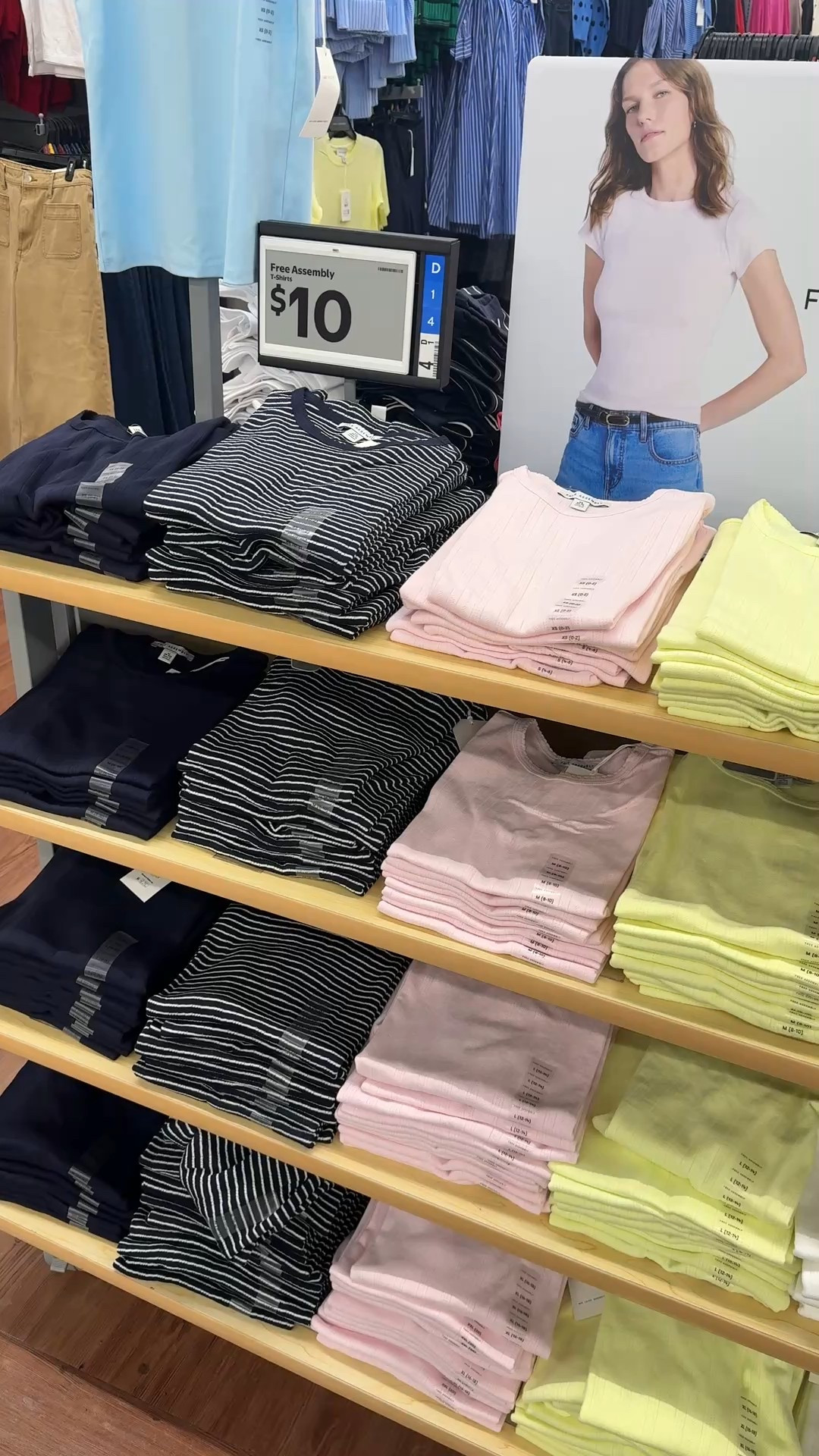 Cutest $10 pointelle tees- such a great basic and perfect for layering 🤍