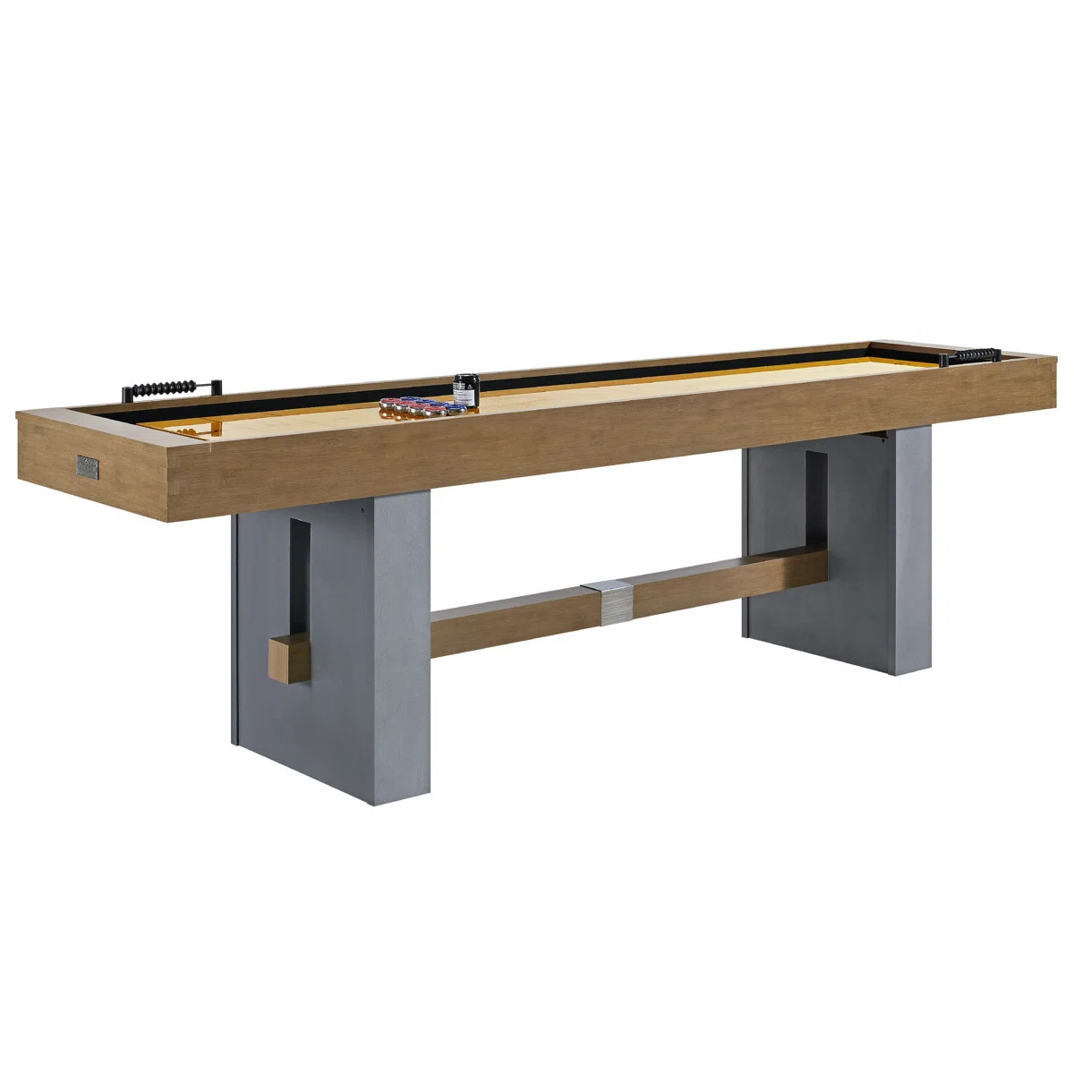 Barrington Urban Shuffleboard Table With Scratch-Resistant Playfield and 8 Puck Set | Wayfair North America