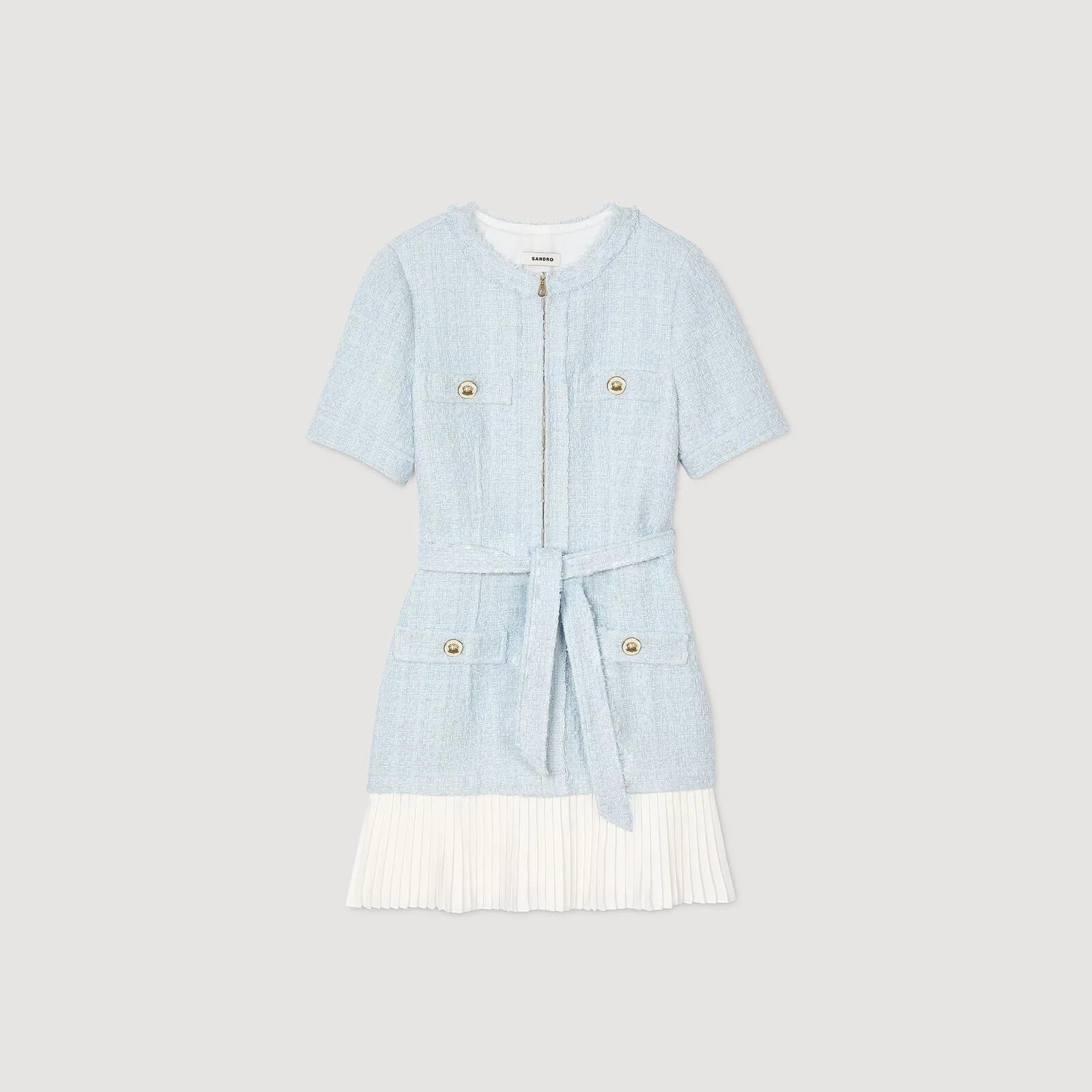 Mini tweed dress | Sandro US | Sandro-Paris US