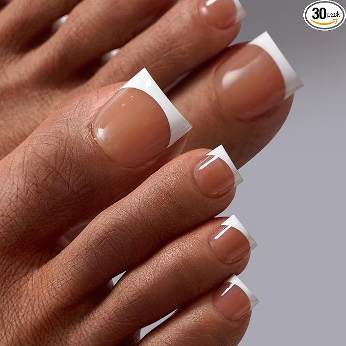 BTArtbox Press On Toenails - Lamp-Curable Real Square Toe Nail Press Ons with Glue for Women, Sem... | Amazon (US)