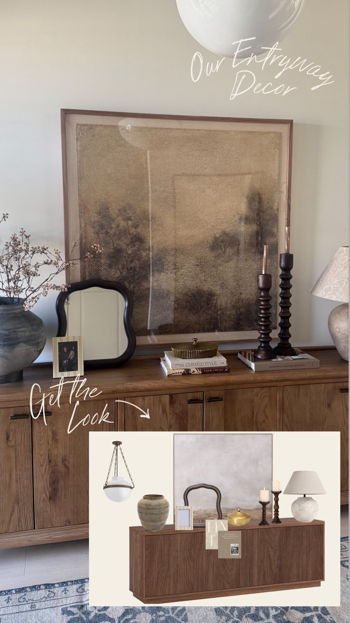 Linked all I could in our entryway decor! The get the look links are linked below in similar

#LTKSaleAlert #LTKHome