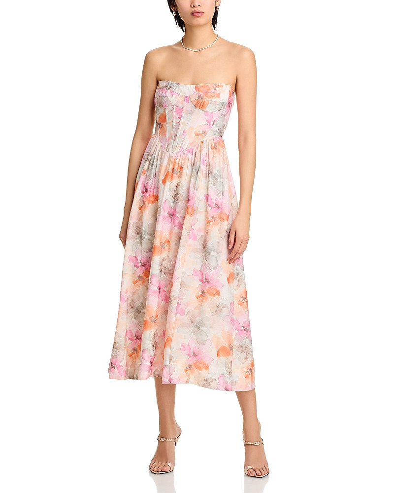 Bardot Lola Corset Midi Dress | Bloomingdale's (US)