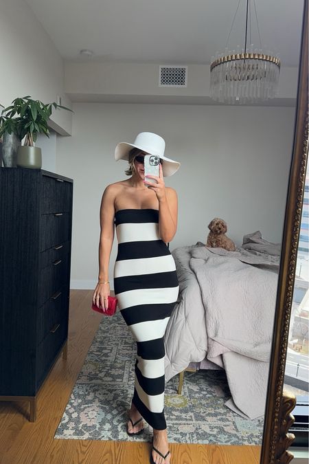 Italian vacation euro trip outfits black and white fitted maxi dress. 
in my usual smalls

#LTKfindsunder100 #LTKtravel #LTKstyletip