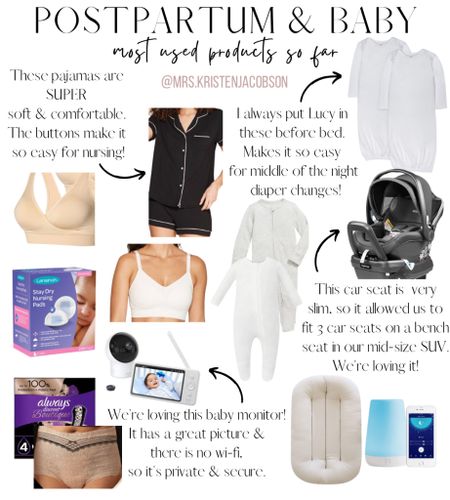 Most used postpartum & baby items so far 

#LTKbump #LTKbaby #LTKfamily