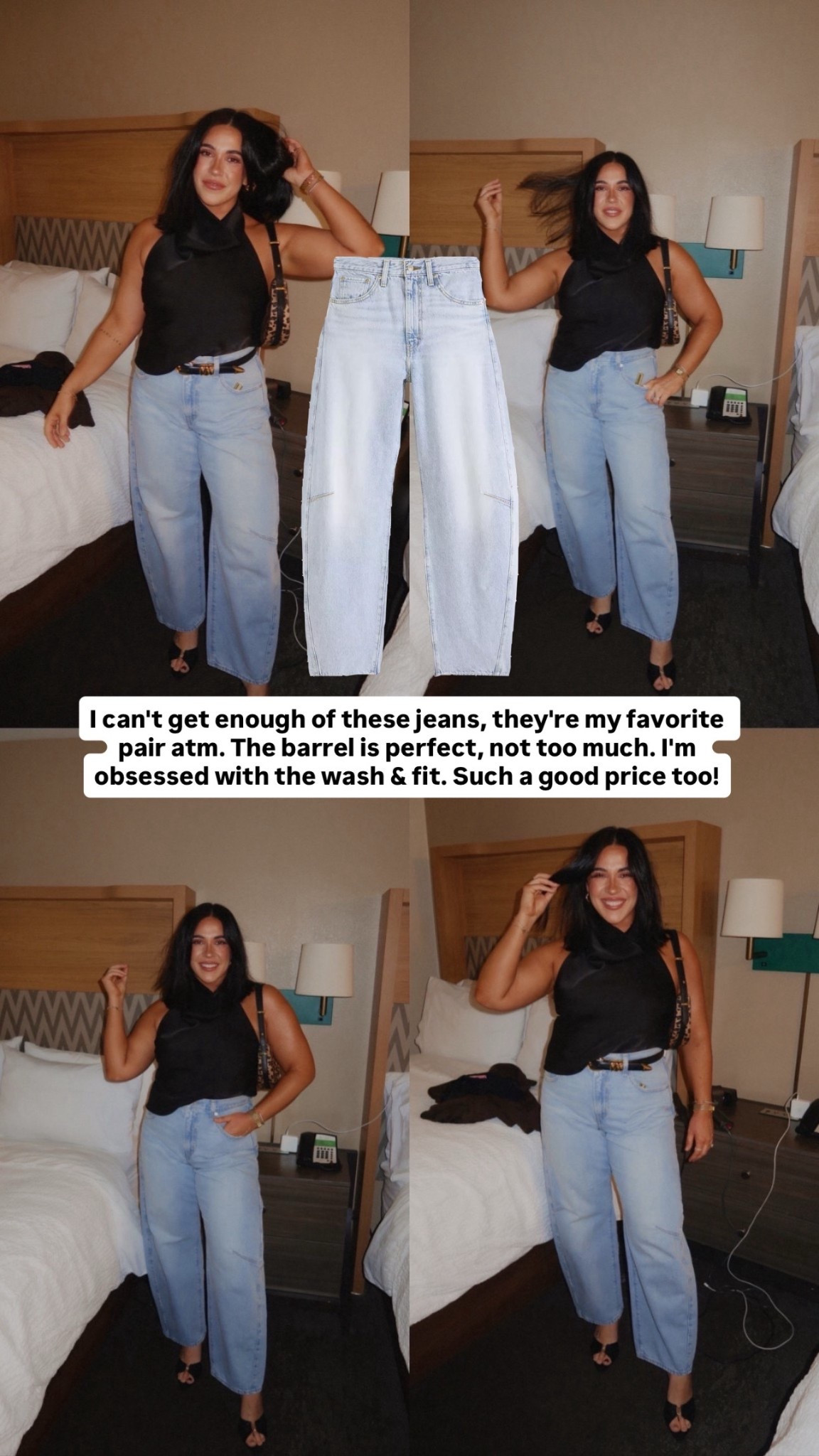 Jeans and a cute top! Jeans I sized up to 31 plus they cinch (adjustable) at waist. They’re firm denim. Come in other colors. Top is size L! 

#LTKootd #LTKMidsize #LTKSaleAlert