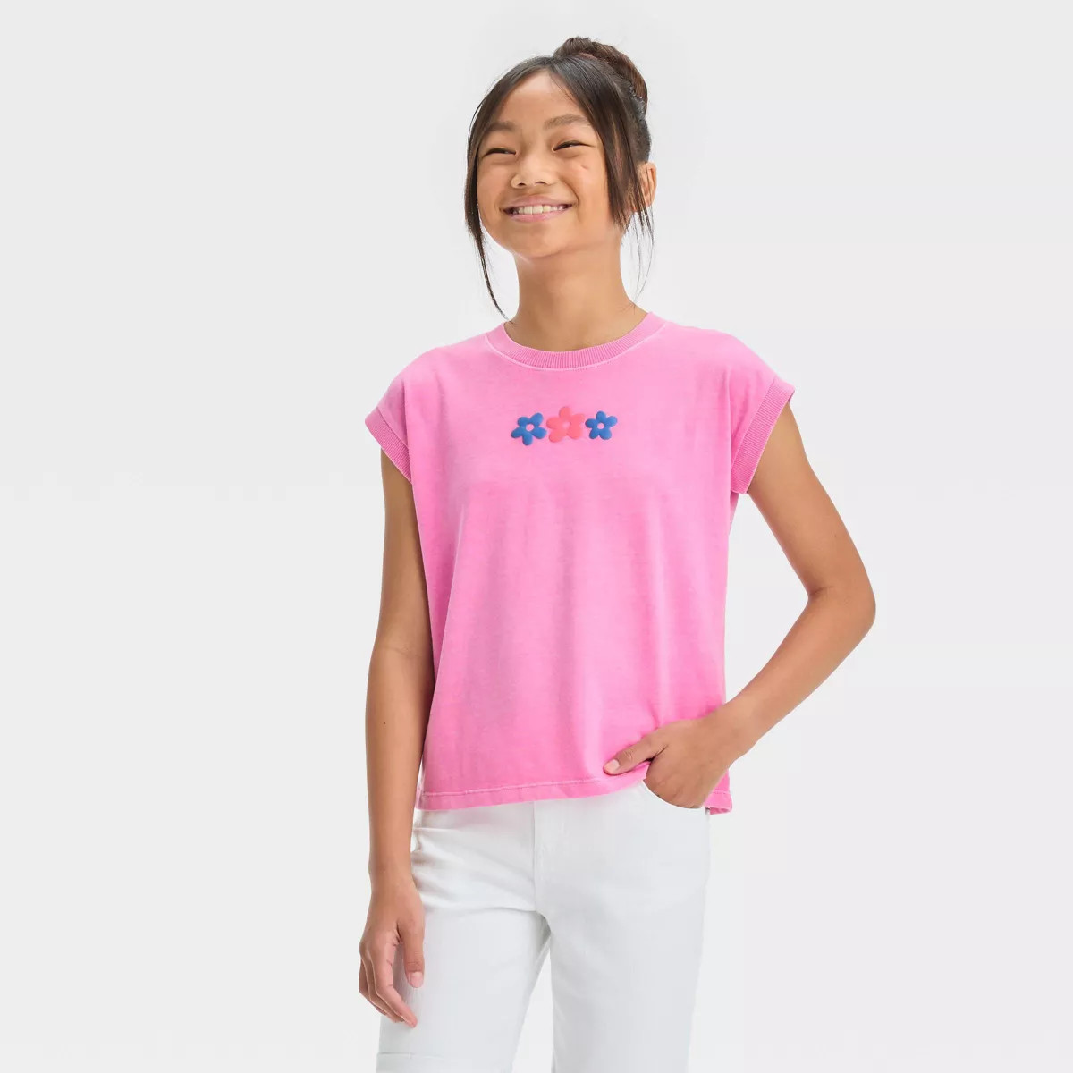 Girls' Short Sleeve Graphic T-Shirt - Cat & Jack™ | Target