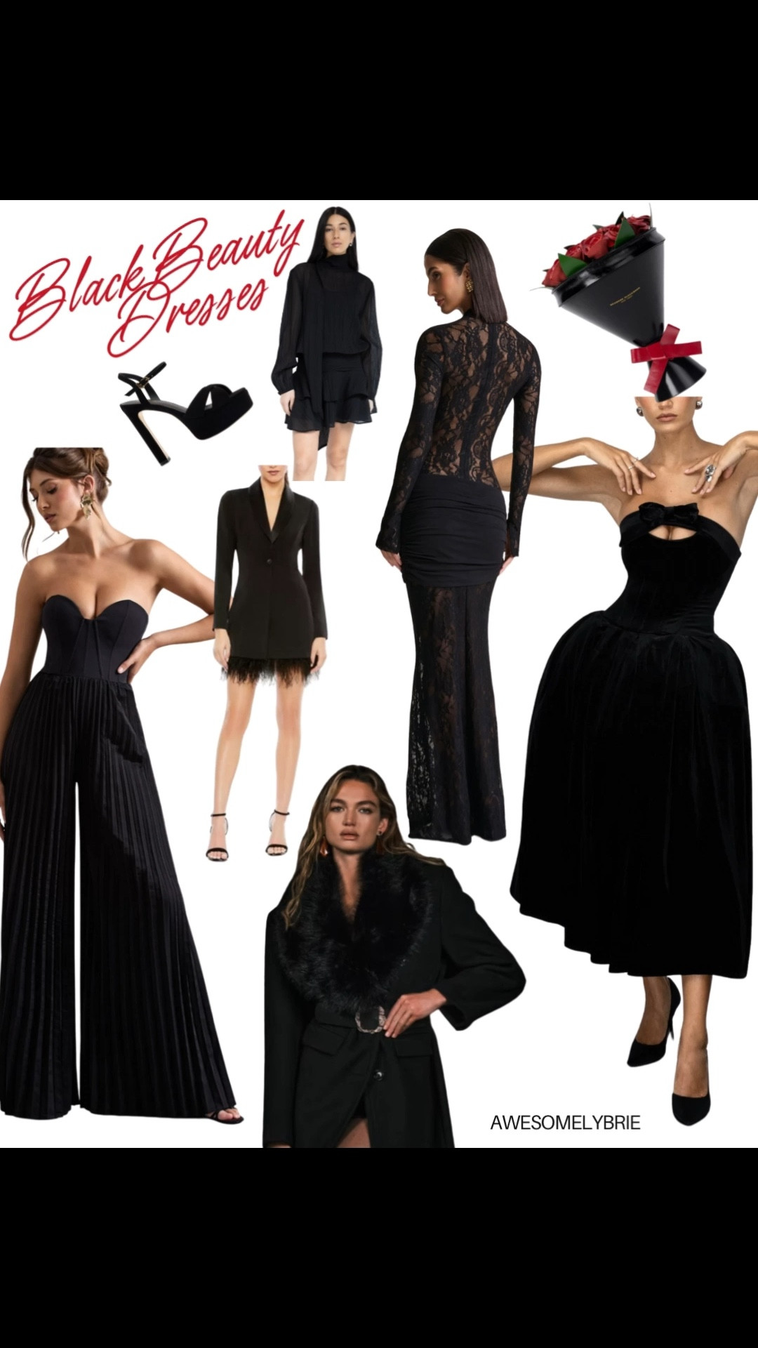 Looking for something a little less curly for Valentine’s Day to really set the mood off, sexy and mysterious? Here are some perfect options for the confident romantic that dark and sexy. 


#DateNight #GirlsNight #BlackDresses 

#LTKSaleAlert #LTKTall #LTKPlusSize