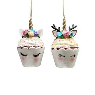 Assorted Glass Unicorn Cupcake Ornament by Ashland® | Michaels Stores