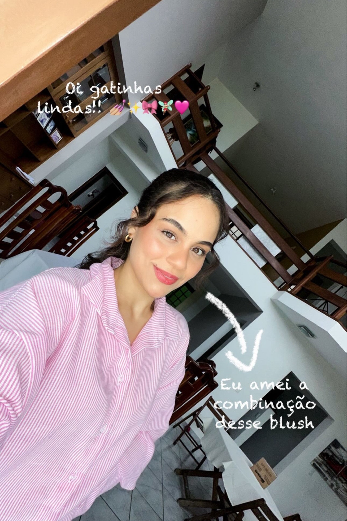 Ameiii demais essa combinação de blush! 🥹✨🤍 

A make está bem basiquinha: passei o iluminador em gel da BM Beauty antes de tudo, e vim com o blush cremoso. Como usei pouco corretivo o Glow continuou vivo, e só finalizei com o blush da Nina. 🩷✨🎀

#LTKbrasil #LTKbeleza