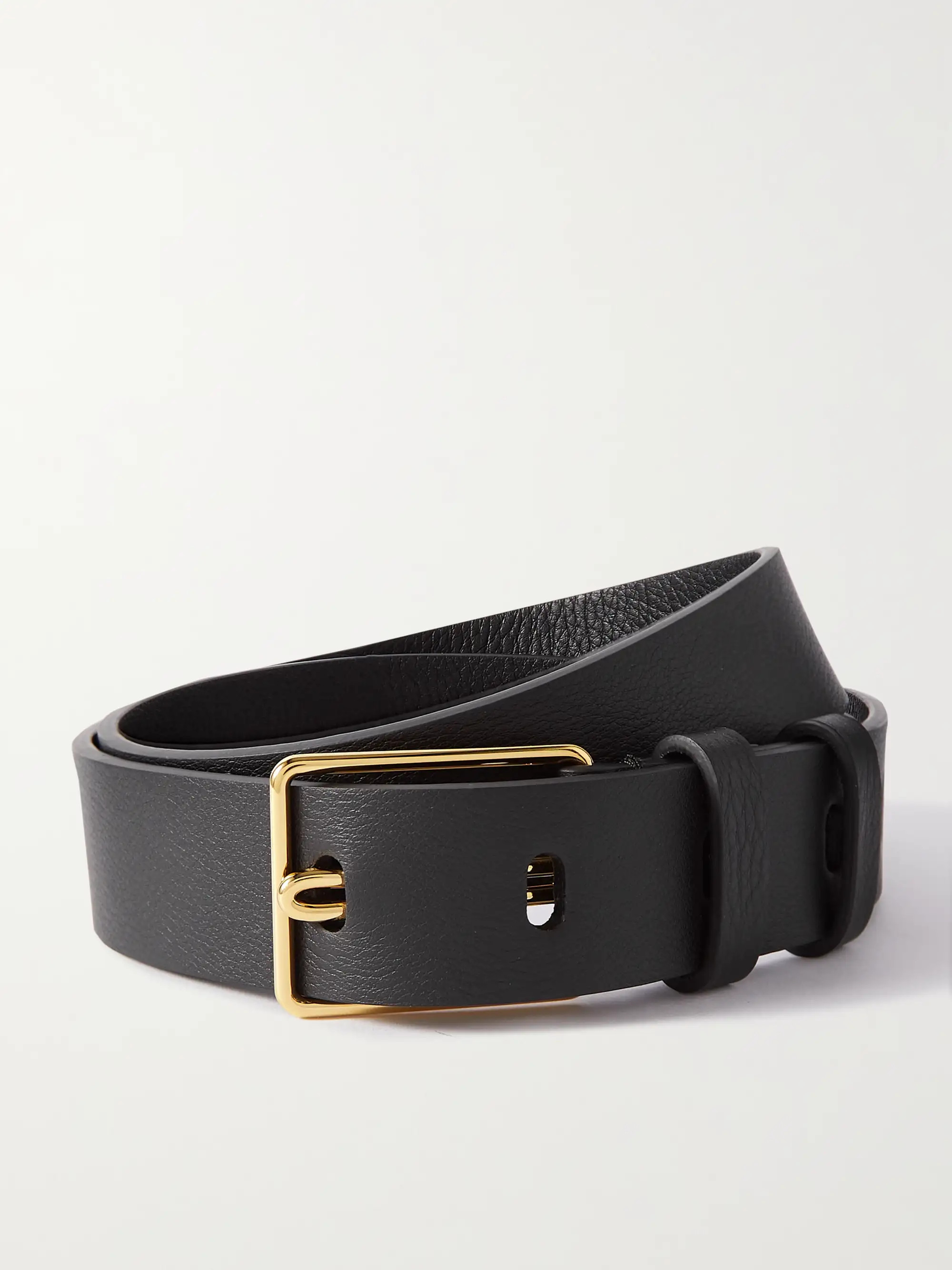 Sydney textured-leather belt | NET-A-PORTER (US)