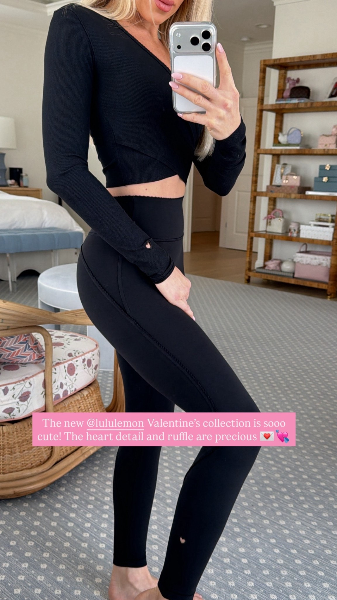 Lululemon Hulu ribbed wrap front long sleeve shirt XXs, groove no line high rise 25 size 2 

#LTKActive #LTKdayinmylife #LTKValentine