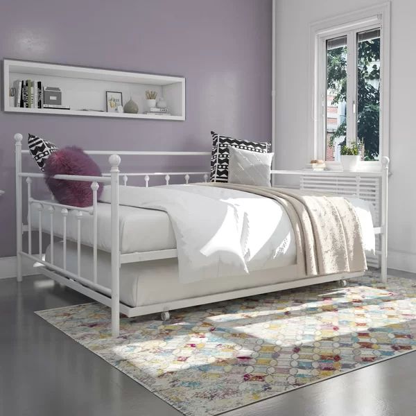 Ione Steel Daybed with Trundle | Wayfair Professional