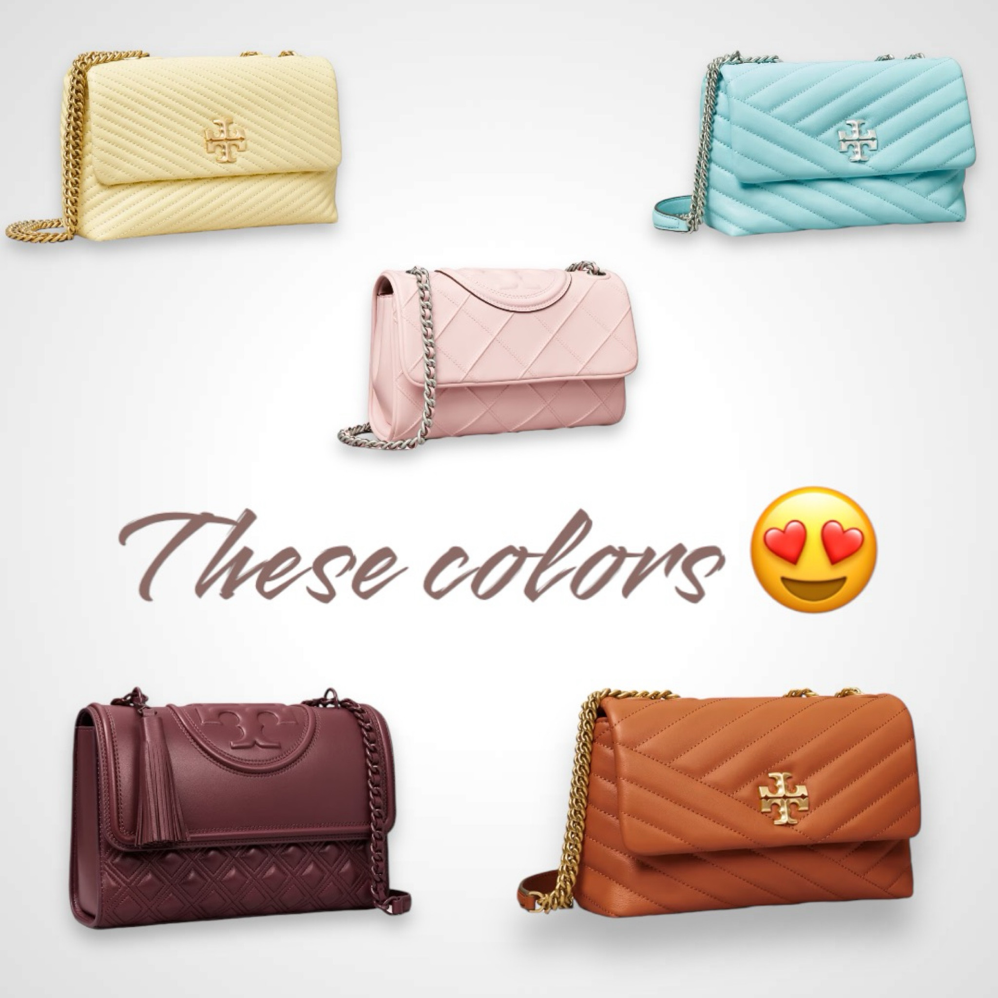 Tory Burch Sales - these colors are beautiful. 

#LTKSaleAlert #LTKStyleTip #LTKItBag