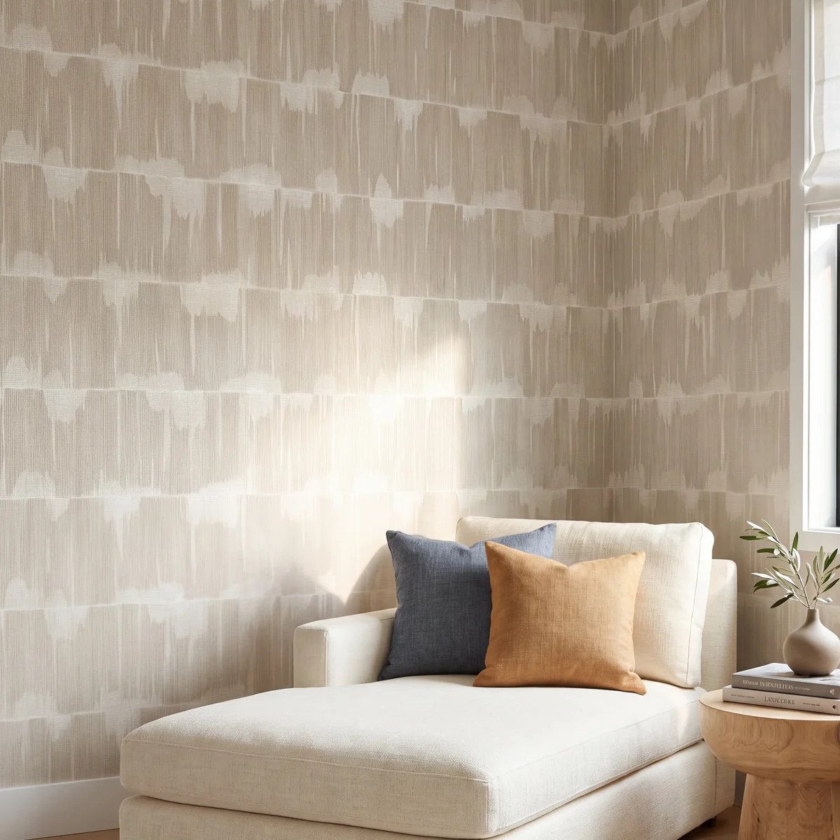Evelia 18' L x 20.5" W Semi-Gloss Peel and Stick Wallpaper Roll | Wayfair North America