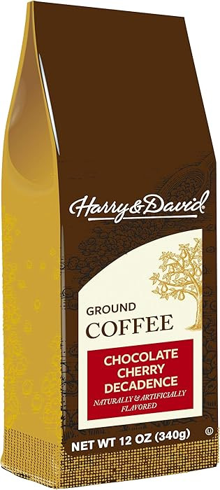 Harry & David Ground Coffee, Chocolate Cherry Decadence (1 bag) | Amazon (US)