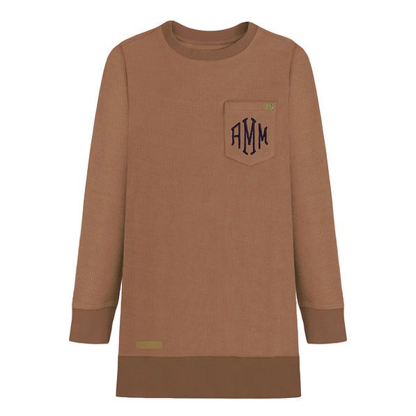 Monogrammed Corded Sweatshirt | Marleylilly