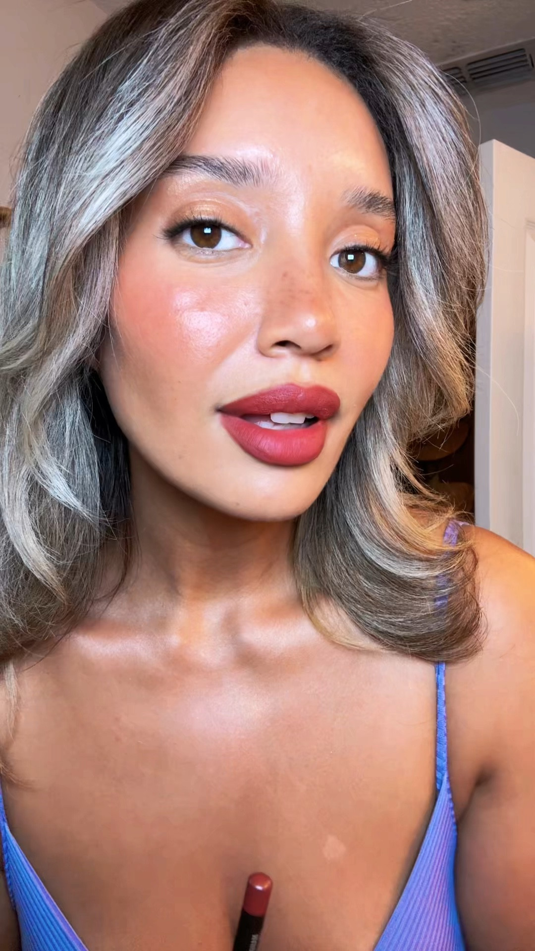 Get fall-ready with MAC's perfect duo! The Mahogany lip liner paired with the Go Retro Matte lipstick delivers a rich deep red with purple undertones, ideal for cozy autumn vibes. 

#LTKFindsUnder50 #LTKSeasonal #LTKBeauty