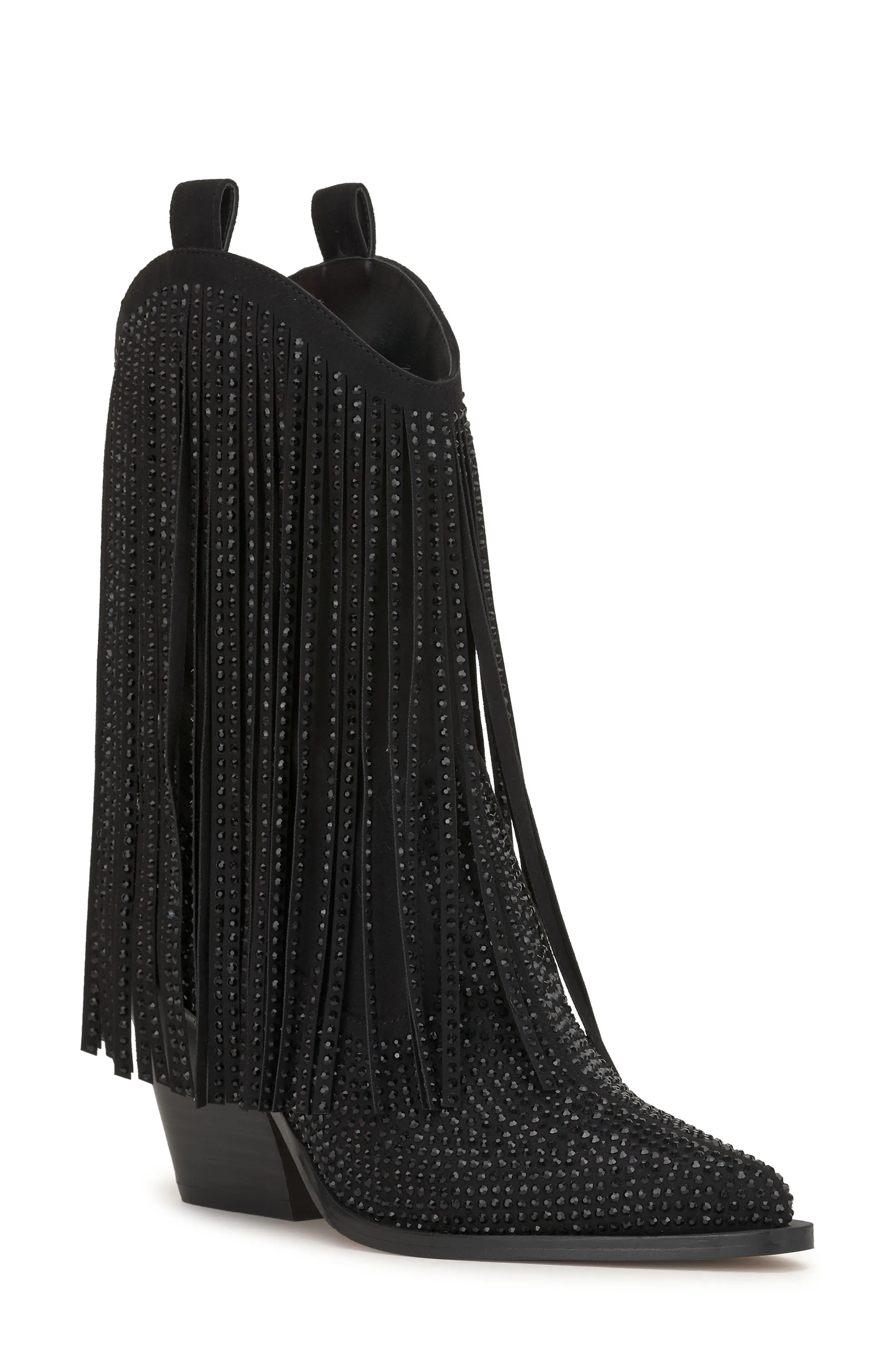 Jessica Simpson Paredisa Fringe Western Boot (Women) | Nordstrom | Nordstrom